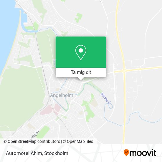 Automotel Ählm karta
