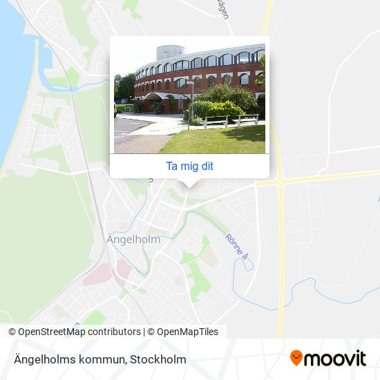 Ängelholms kommun karta