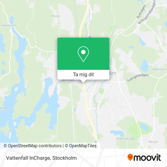 Vattenfall InCharge karta