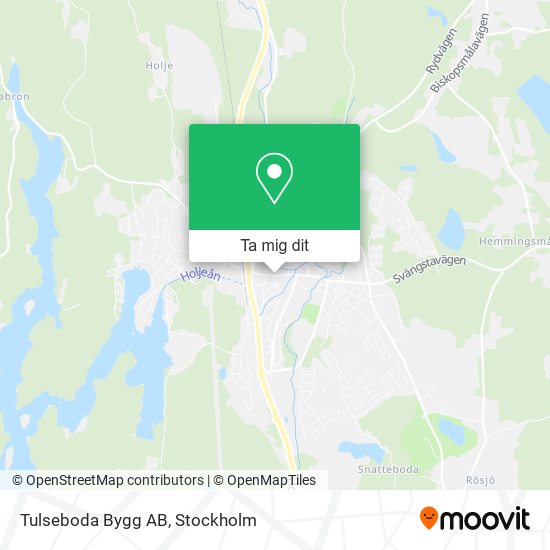 Tulseboda Bygg AB karta