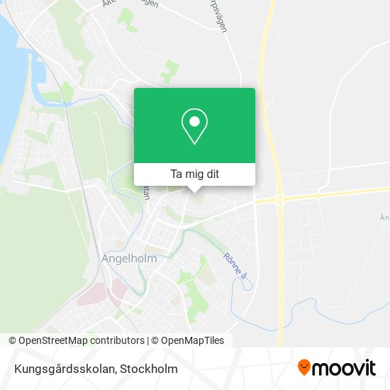 Kungsgårdsskolan karta