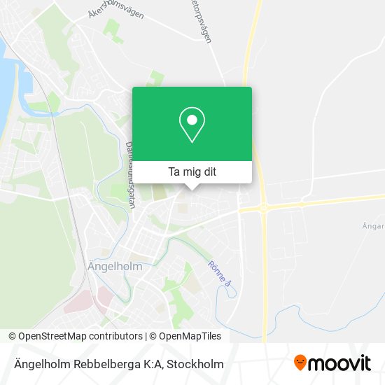 Ängelholm Rebbelberga K:A karta