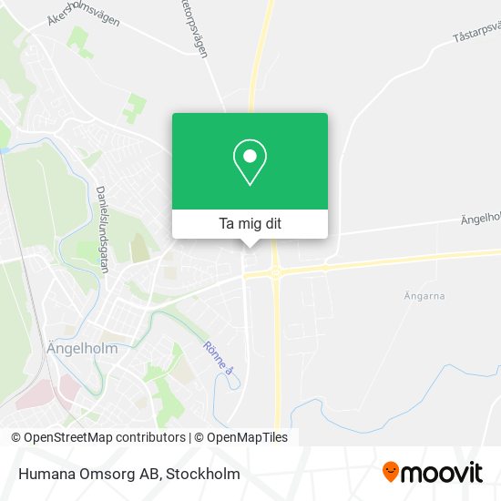 Humana Omsorg AB karta