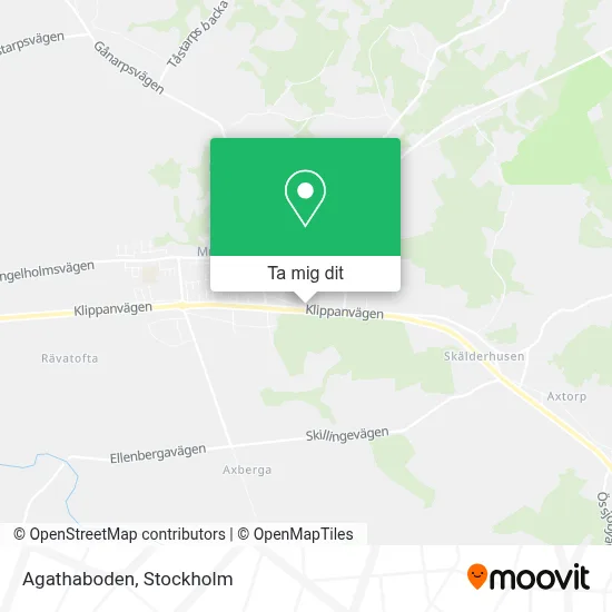 Agathaboden karta