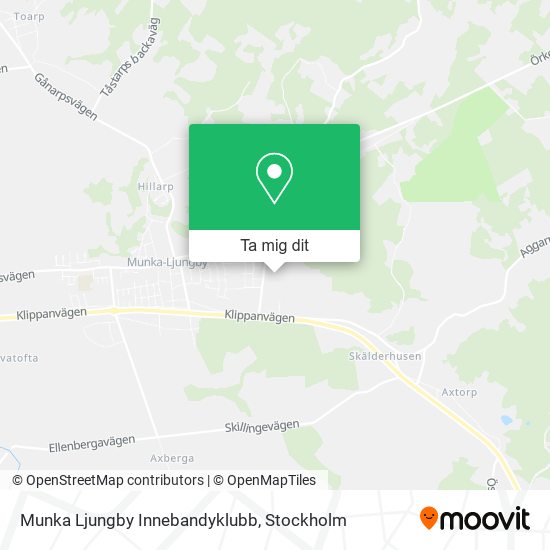 Munka Ljungby Innebandyklubb karta