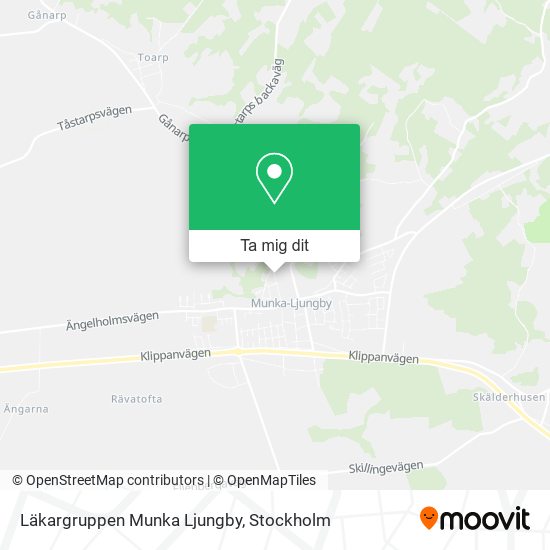 Läkargruppen Munka Ljungby karta