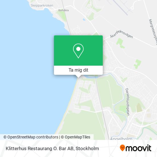 Klitterhus Restaurang O. Bar AB karta