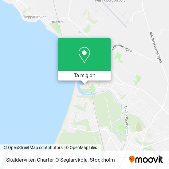Skälderviken Charter O Seglarskola karta