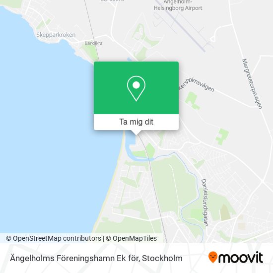 Ängelholms Föreningshamn Ek för karta