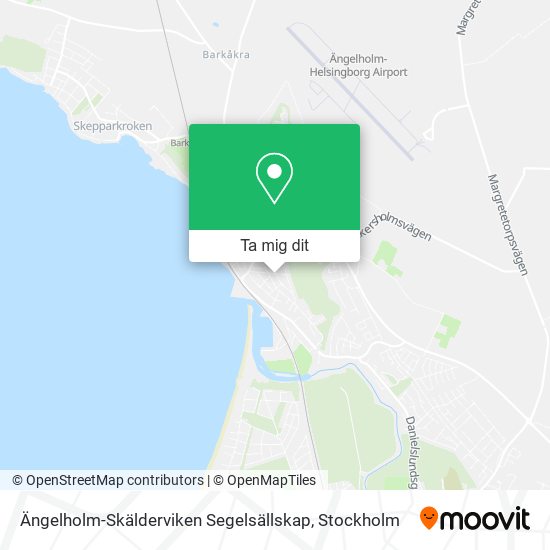 Ängelholm-Skälderviken Segelsällskap karta