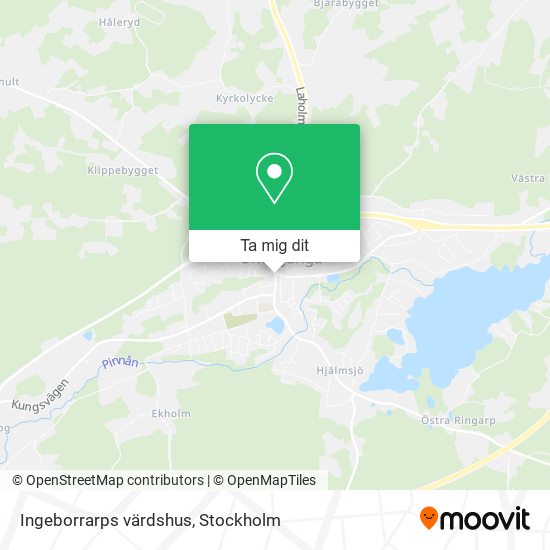 Ingeborrarps värdshus karta