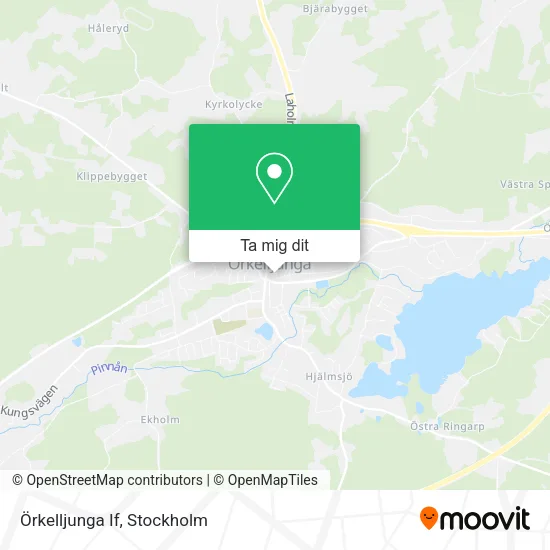 Örkelljunga If karta