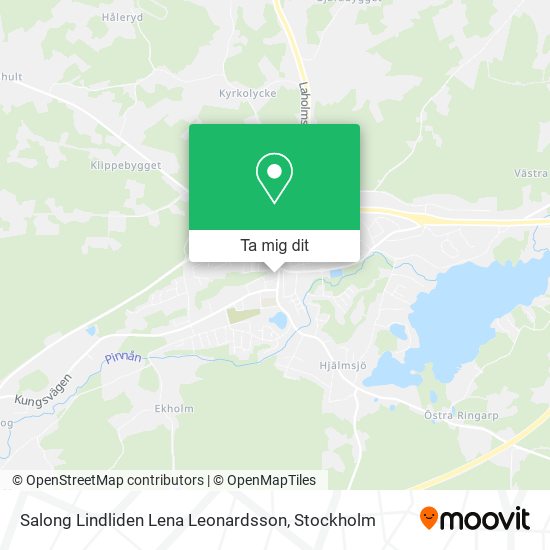 Salong Lindliden Lena Leonardsson karta