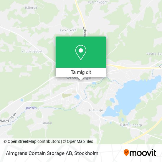Almgrens Contain Storage AB karta