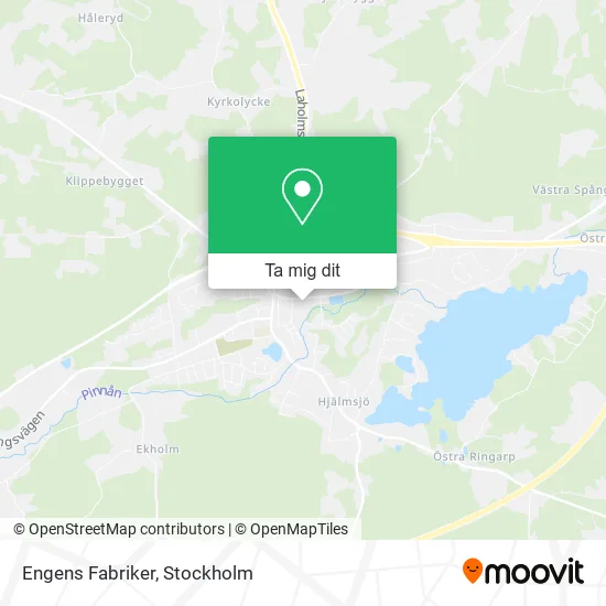 Engens Fabriker karta