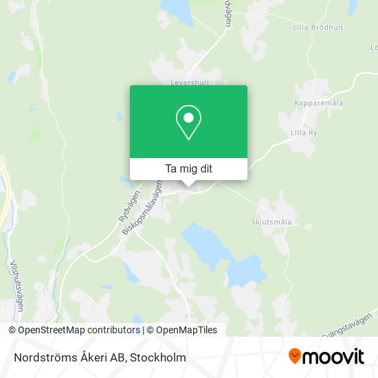 Nordströms Åkeri AB karta