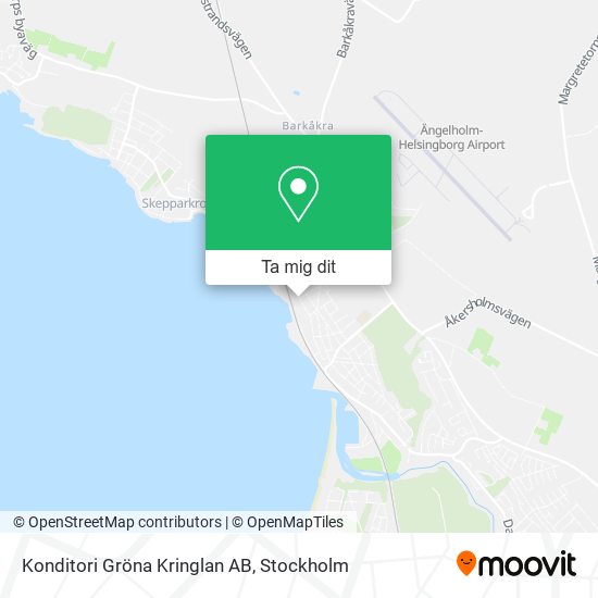 Konditori Gröna Kringlan AB karta