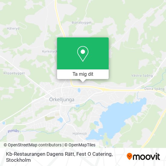 Kb-Restaurangen Dagens Rätt, Fest O Catering karta