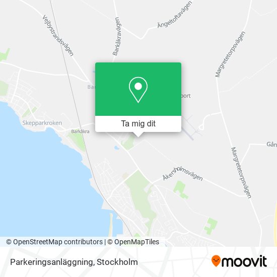 Parkeringsanläggning karta