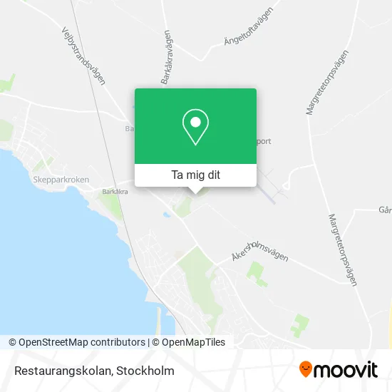 Restaurangskolan karta