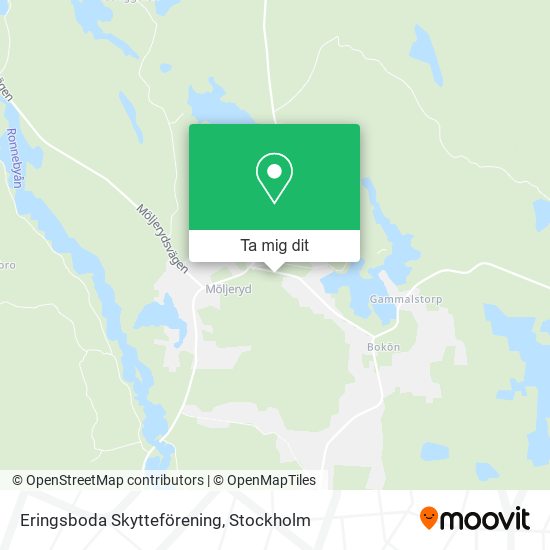 Eringsboda Skytteförening karta