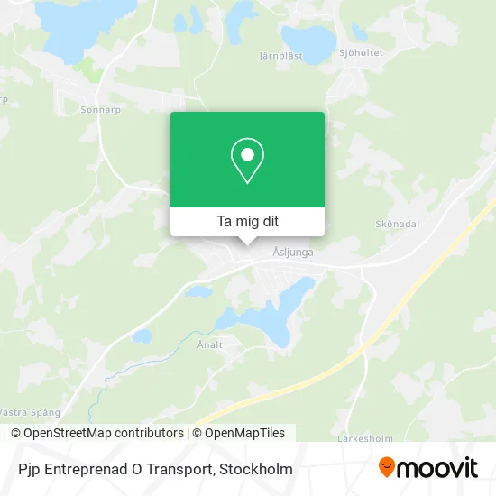 Pjp Entreprenad O Transport karta