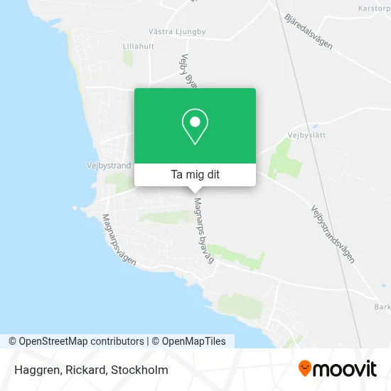Haggren, Rickard karta