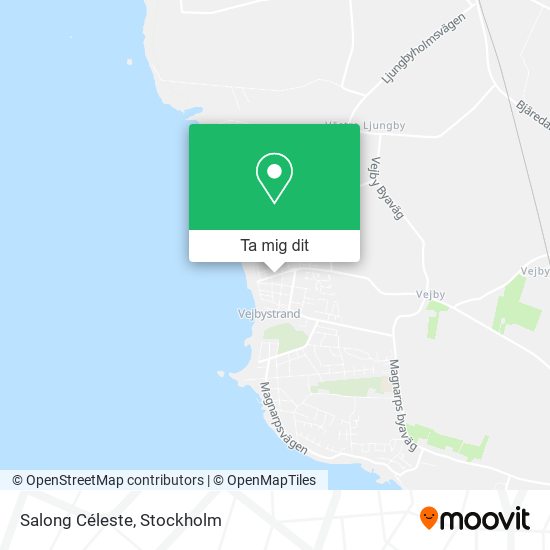 Salong Céleste karta