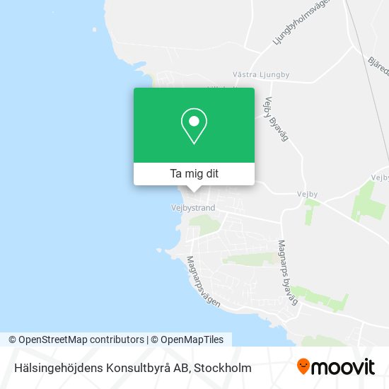 Hälsingehöjdens Konsultbyrå AB karta