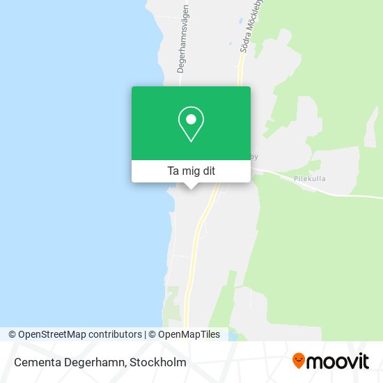 Cementa Degerhamn karta