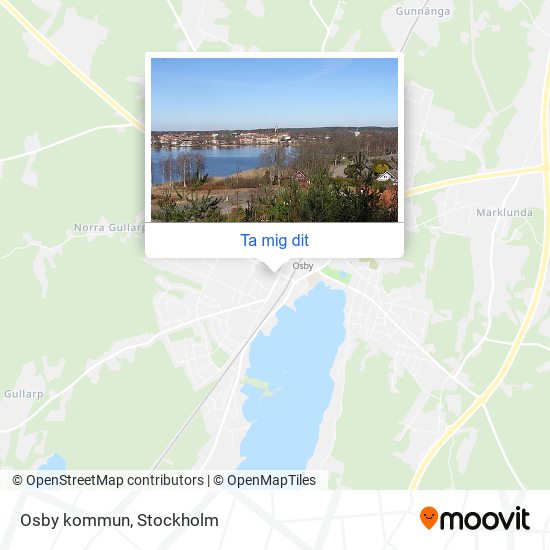 Osby kommun karta