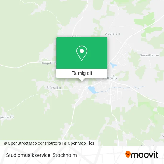 Studiomusikservice karta