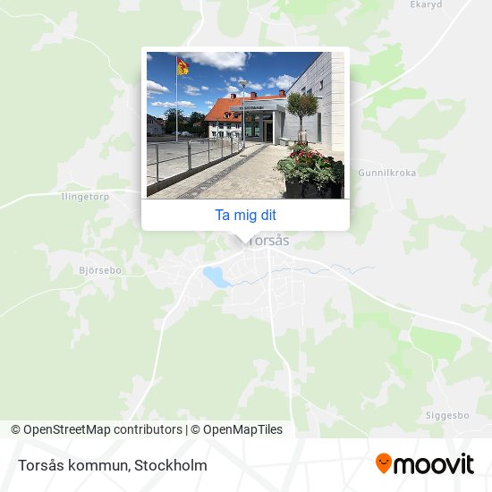 Torsås kommun karta