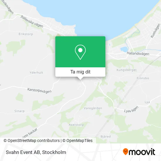 Svahn Event AB karta