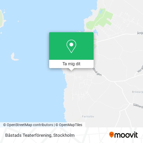 Båstads Teaterförening karta