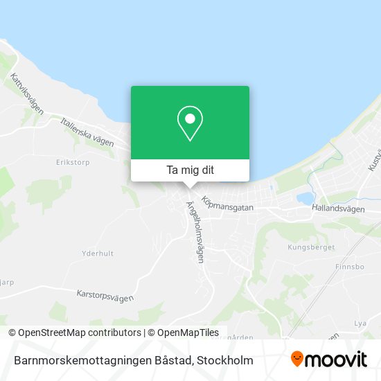 Barnmorskemottagningen Båstad karta