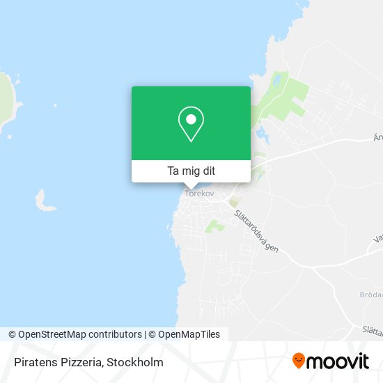 Piratens Pizzeria karta