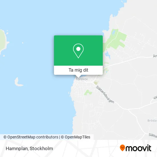 Hamnplan karta