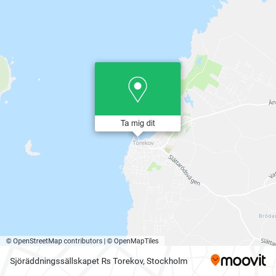 Sjöräddningssällskapet Rs Torekov karta