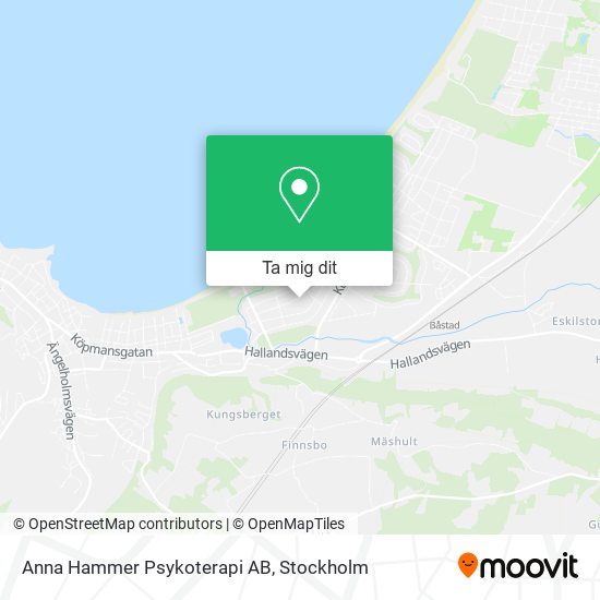Anna Hammer Psykoterapi AB karta