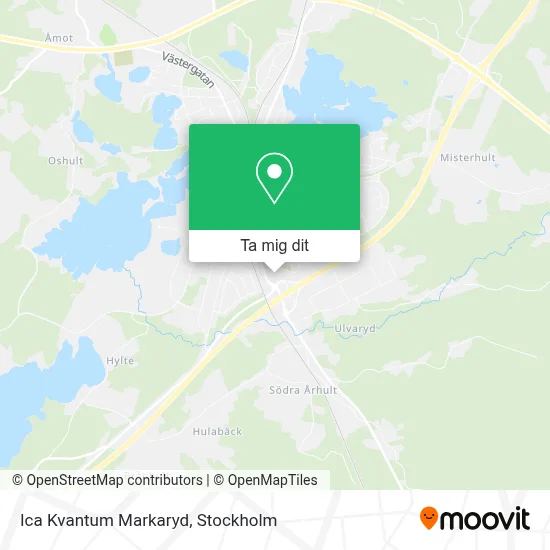 Ica Kvantum Markaryd karta