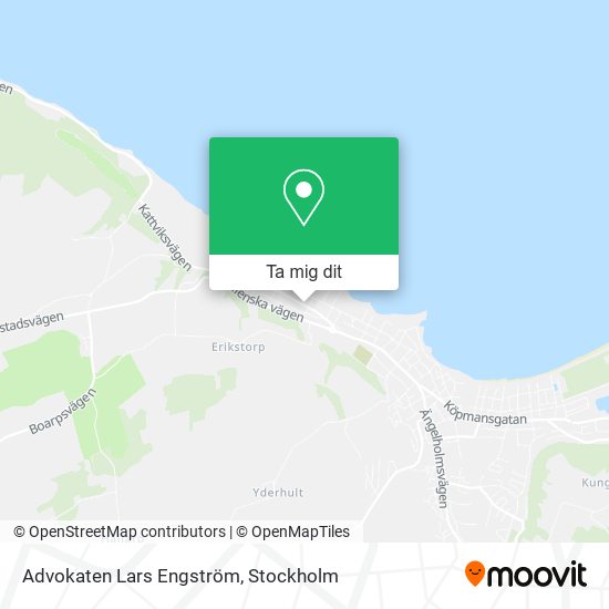 Advokaten Lars Engström karta
