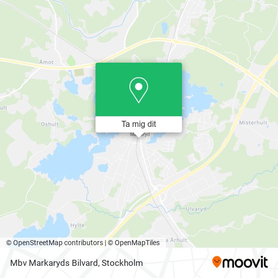 Mbv Markaryds Bilvard karta