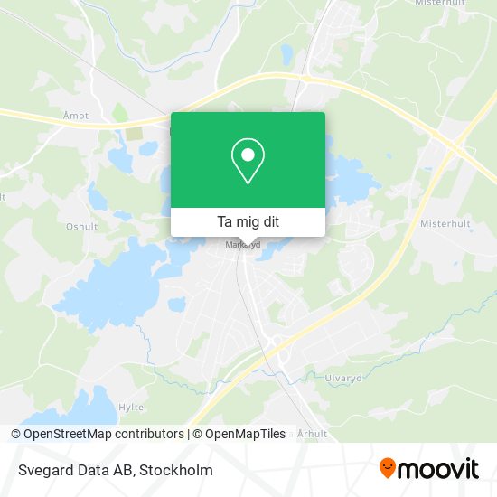 Svegard Data AB karta