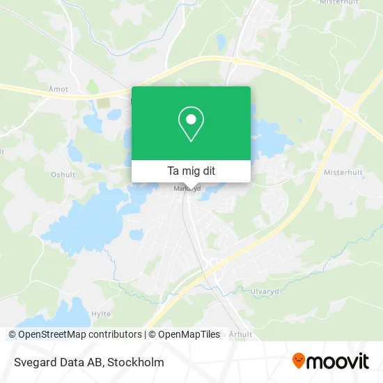 Svegard Data AB karta