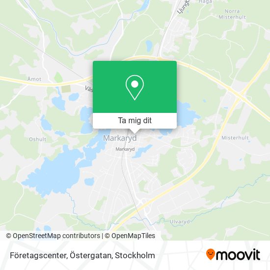Företagscenter, Östergatan karta