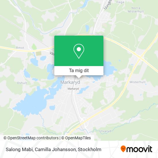 Salong Mabi, Camilla Johansson karta