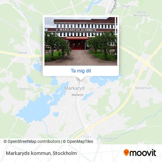 Markaryds kommun karta