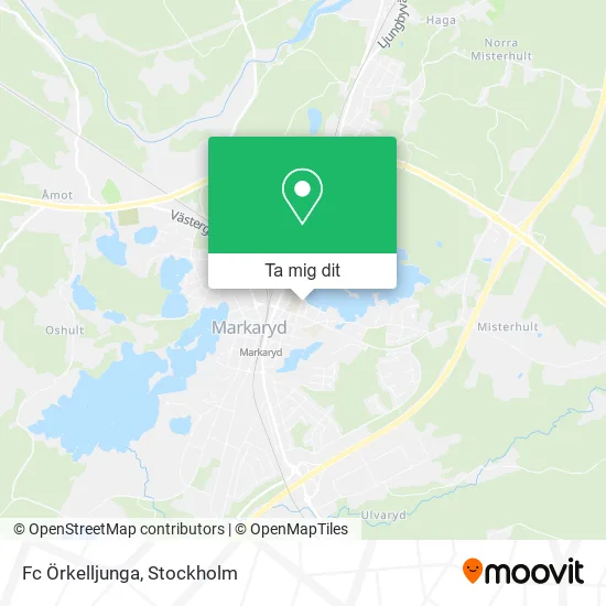 Fc Örkelljunga karta