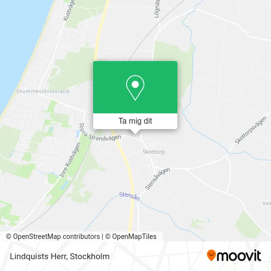 Lindquists Herr karta